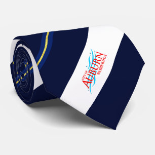 Cravate du drapeau de la ville d'Auburn (Washingto