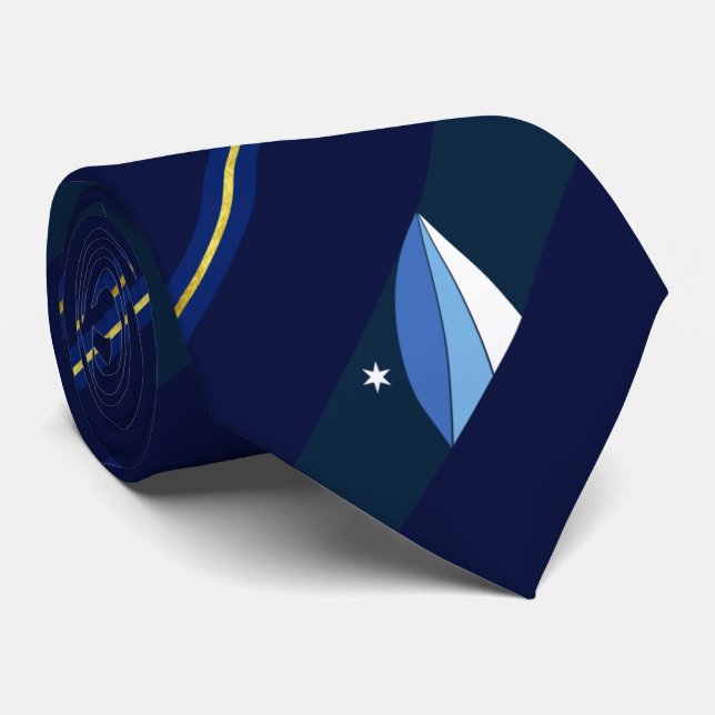 Cravate du drapeau de la ville de Columbia (Caroli (Roulé)