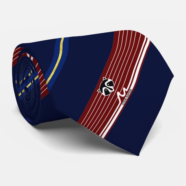 Cravate du drapeau de la ville de Coon Rapids (Min (Roulé)