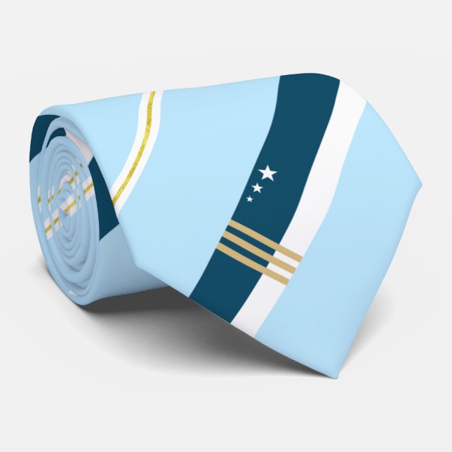 Cravate du drapeau de la ville de Fargo (Dakota du (Roulé)