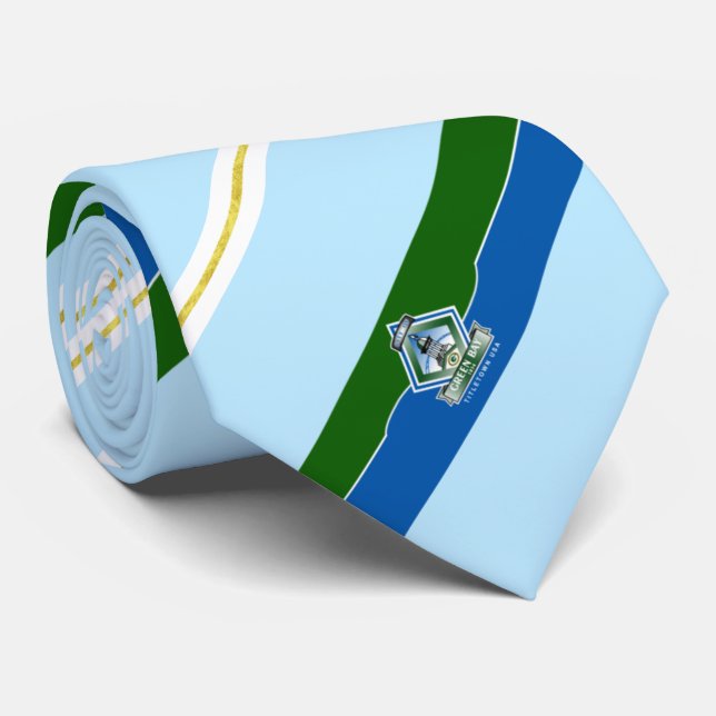 Cravate du drapeau de la ville de Green Bay (Wisco (Roulé)