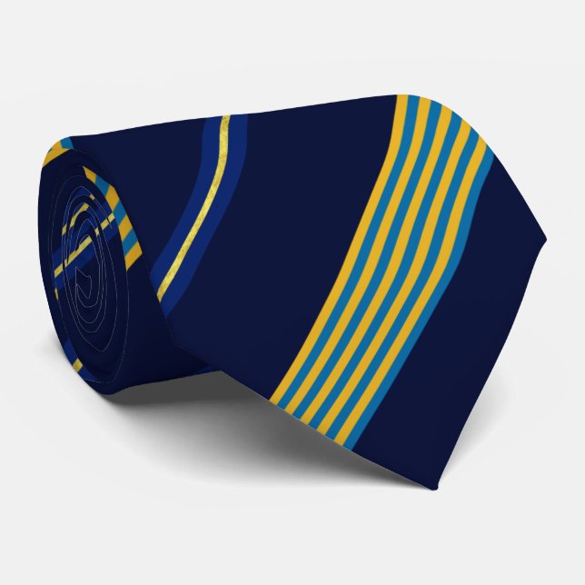 Cravate du drapeau de la ville de Salisbury (Maryl (Roulé)