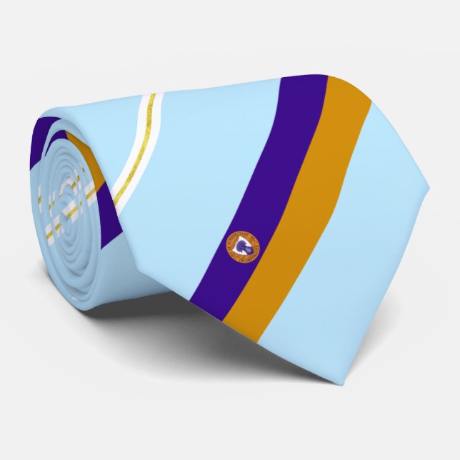 Cravate du drapeau de la ville de Schenectady (New (Roulé)