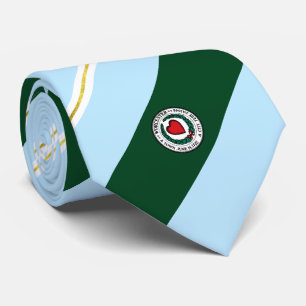Cravate du drapeau de la ville de Worcester (Massa