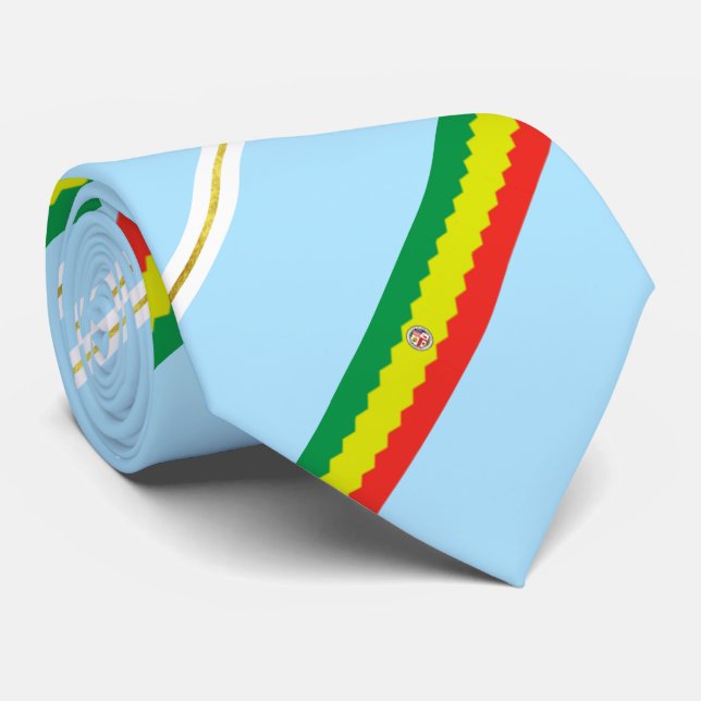 Cravate du drapeau de Los Angeles (Roulé)