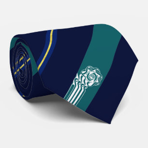 Cravate du drapeau de Seattle (Washington)