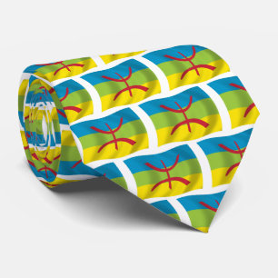Cravate du drapeau des Berbères