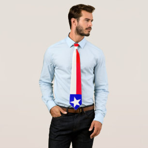 Cravate du drapeau du Texas