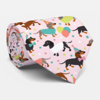Cravate du parti Dachshund