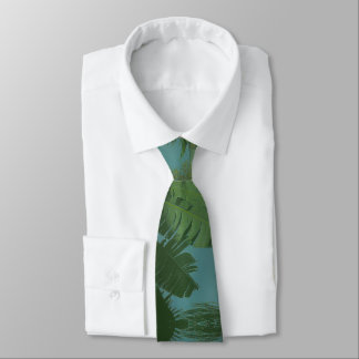Cravate du soir tropicale