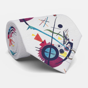 Cravate Dynamique Kandinsky – Énergie Géométrique