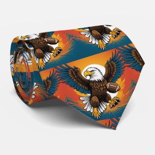 Cravate Eagles Sports Football Américain Necktie