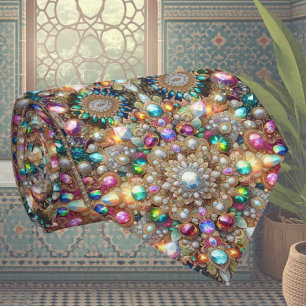 Cravate Écharpe de luxe de style persan designer Fausse