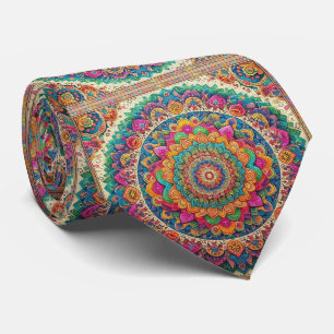 Cravate Écharpe de Luxe de Style Persan   Fausse Soie