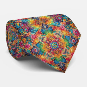 Cravate Écharpe de Luxe de Style Persian Designer   Fausse
