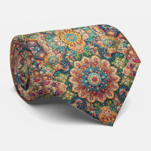 Cravate Écharpe de Luxe de Style Persian Designer   Fausse