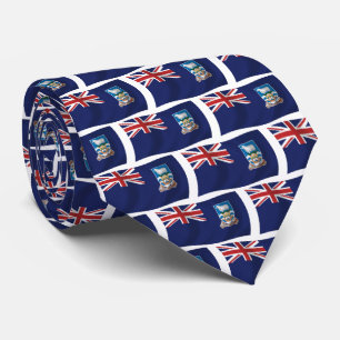 Cravate Écharpe du drapeau des îles Falkland