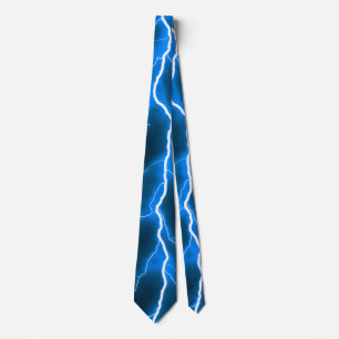 Cravate Éclair - Bleu