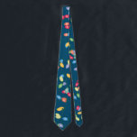 Cravate Éclairage de Noël<br><div class="desc">Un arc-en-ciel coloré de lumières de Noël dans un fil enchevêtré,  bien sûr</div>