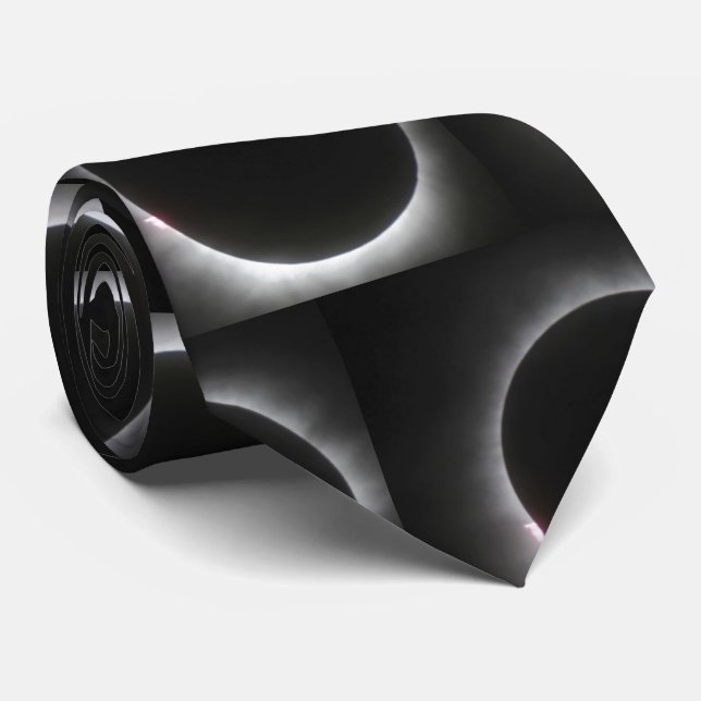 Cravate Éclipse solaire (Roulé)