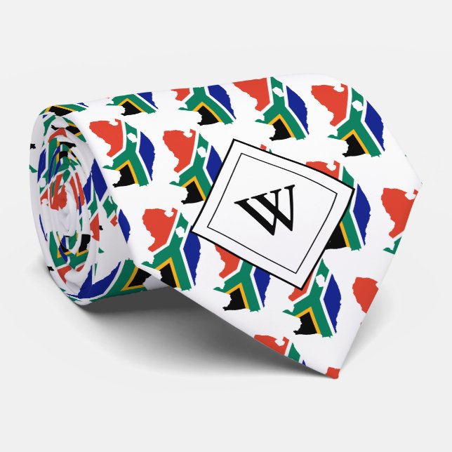 Cravate Écriture chrétienne AFRIQUE DU SUD J3:16 Monogramm (Roulé)