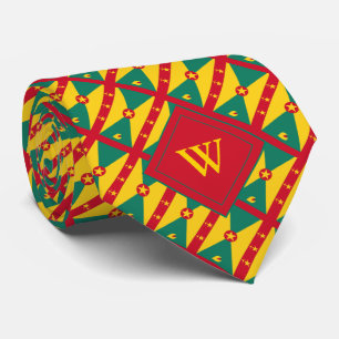 Cravate Écriture chrétienne de GRENADA J3:16 Monogramme