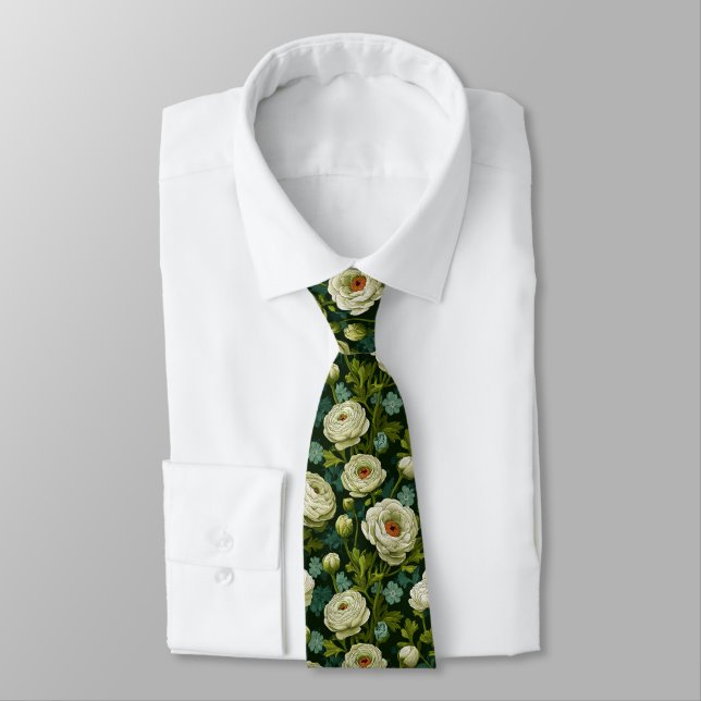 Cravate Édition spéciale du témoin de mariage Ranunculus F (Attaché)