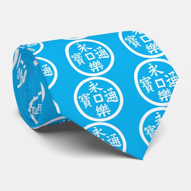 Cravate Eiraku coin (Roulé)