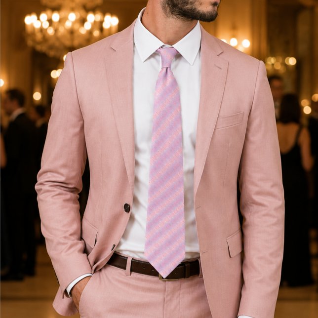 Cravate Élégance rose pastel (Créateur téléchargé)