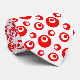 Cravate Elégant Chien Rouge Chris sur Arrière - plan blanc