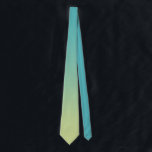 Cravate Élégant dégradé couleur vert cyan Ombre<br><div class="desc">Élégant cravate dégradant couleur vert cyan Ombre. Éléments correspondants disponibles.</div>
