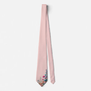 Cravate Élégant foulard à motif botanique