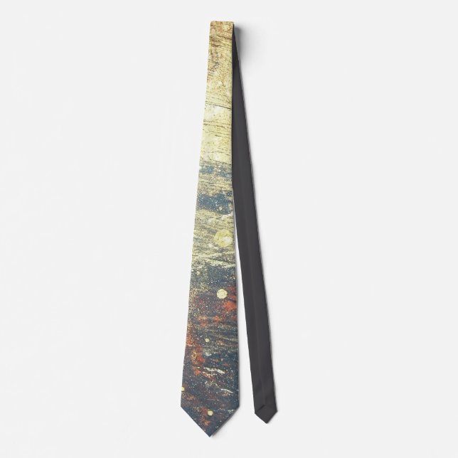 Cravate Elegant Gold Accent Tie (Devant)