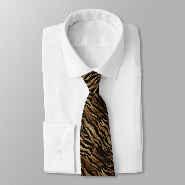 Cravate Elegant Graduation Gifts For Him Tiger Skin (Attaché)