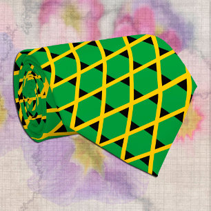 Cravate Elegant Jamaica fashion, business Jamaican Flag