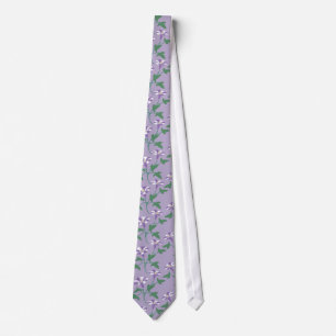 Cravate elegant morning glories necktie