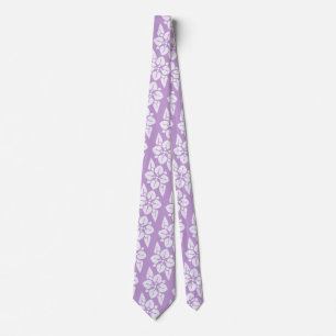 Cravate Élégant Motif de fleurs