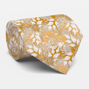 Cravate Elégant motif floral.