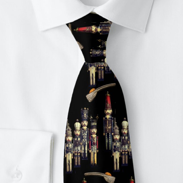 Cravate Elegant Nutcracker Christmas Neck Tie (Créateur téléchargé)