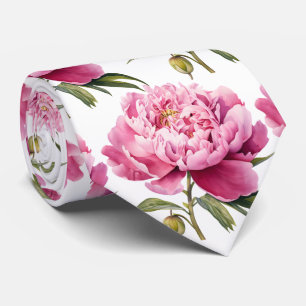 Cravate élégante florale pour mariage et occasion 