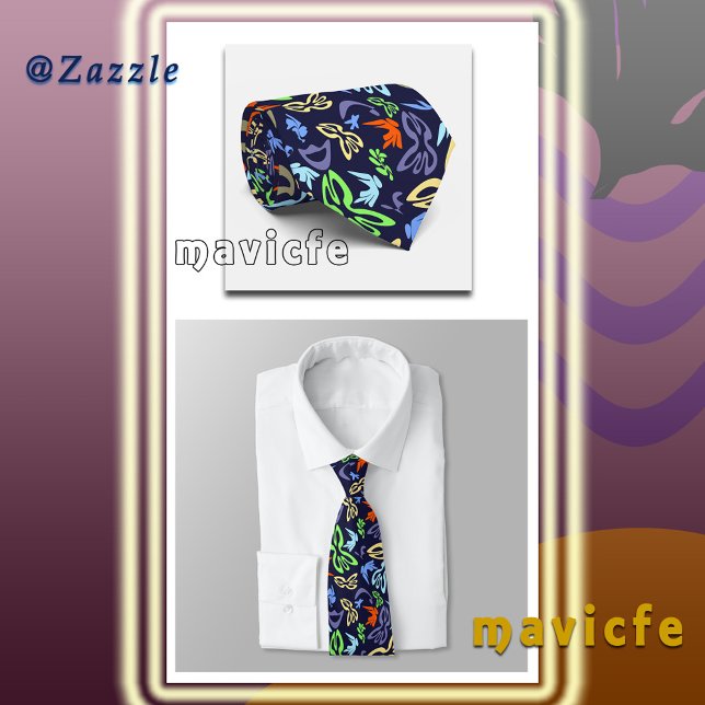 Cravate Elves, Butterflies and Masks 4 (Elves, Butterflies and Masks 4 | Ties Corbatas)