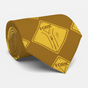 Cravate Embarcadère dans la route drôle de panneau de circ