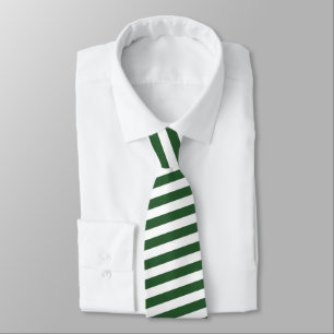 Cravate Emerald Green Stripes Groom Groomsmen Fun Faits