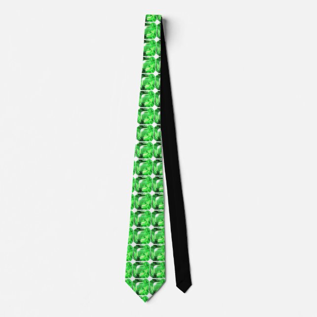 Cravate Emerald, vert vif (Devant)