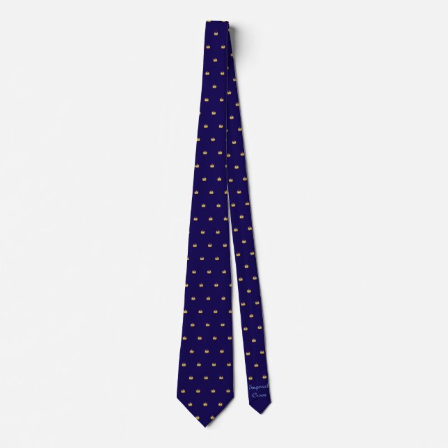 Cravate "EMPEROR CROWN" Neck Tie (Devant)