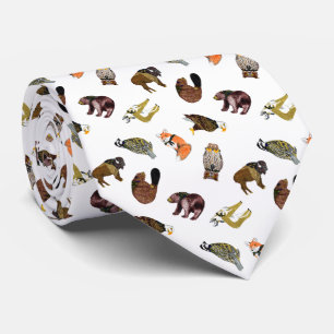 Cravate en bois de lancer de créature d'insigne