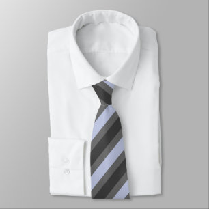 Cravate en Gris Bleu Bleu pour hommes