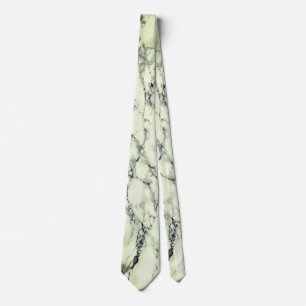 Cravate en pierre de marbre vert blanc