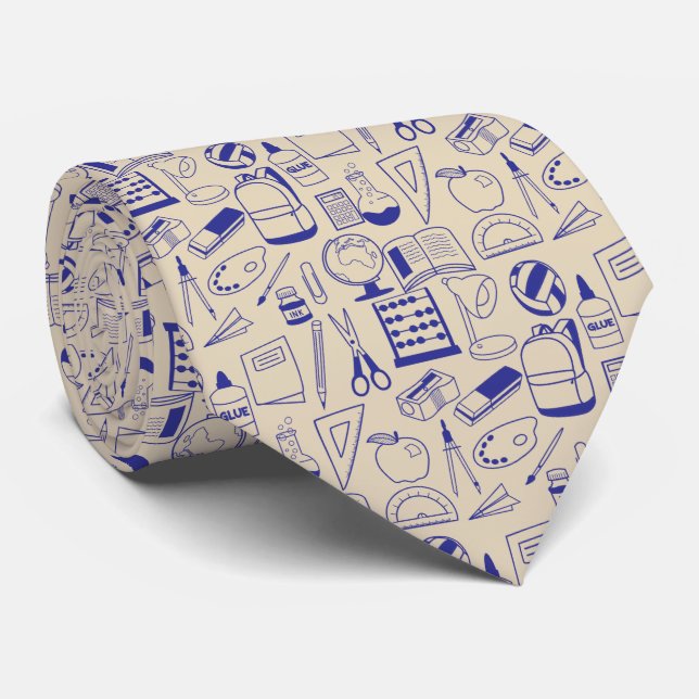Cravate Enseignant principal Fournitures scolaires Necktie (Roulé)