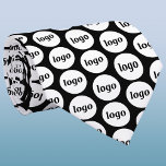 Cravate Entreprise de logo simple<br><div class="desc">Conception de logo simple pour favoriser la fidélité à la marque et promouvoir votre petite entreprise. Remplacez le logo par le vôtre et changez la couleur de fond dans l'outil de conception pour personnaliser.</div>